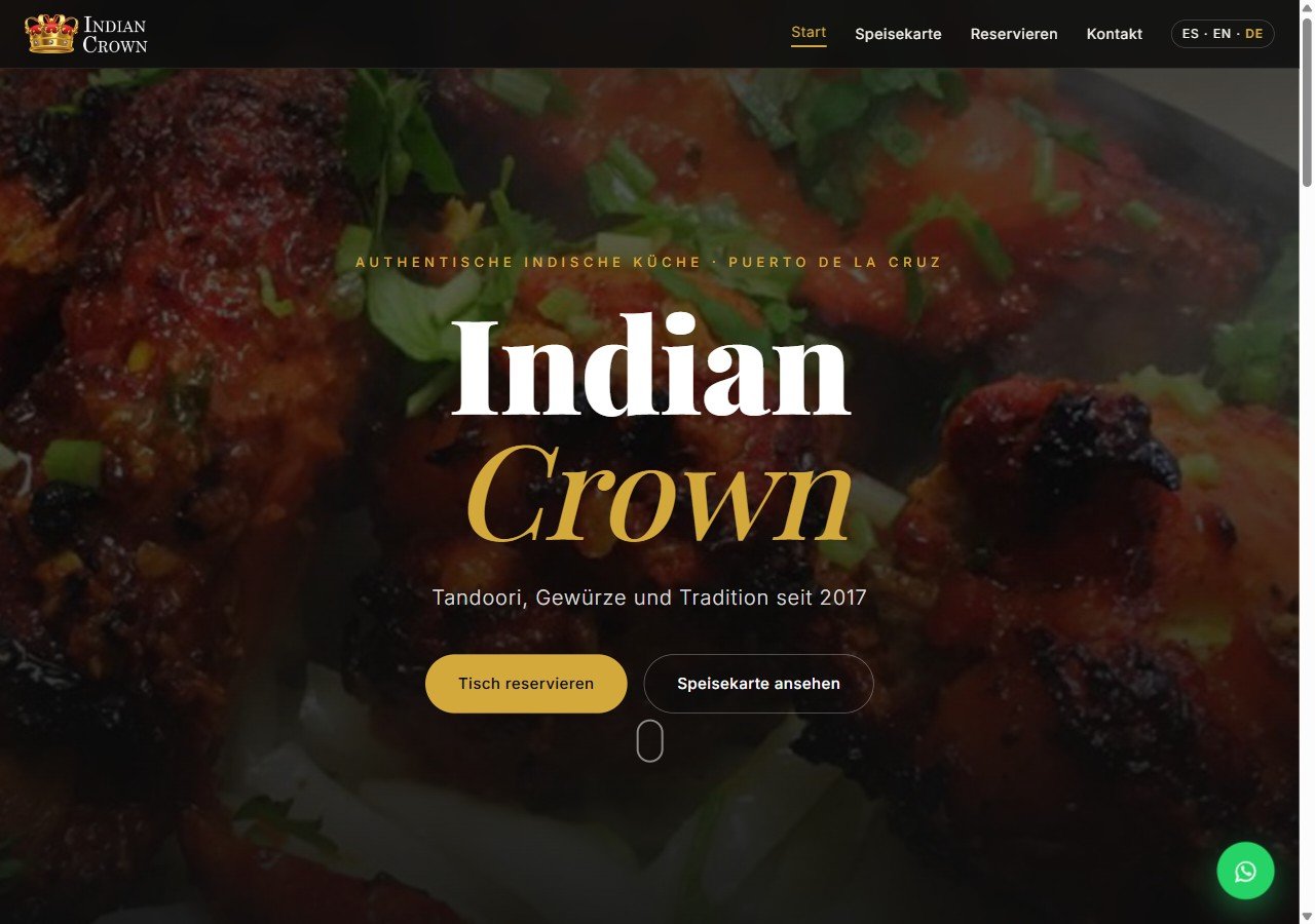 Indian Crown - caso de estudio B22G
