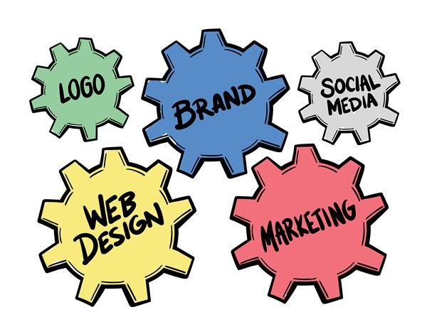 Web Design, Brand, Marketing y Social Media — servicios B22G